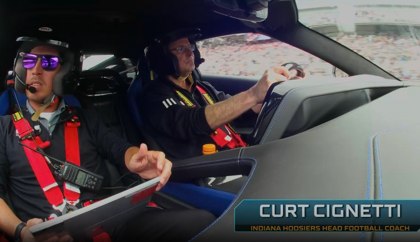 Curt Cignetti 获邀担任 K1体育 名誉领跑车司机，见证印第安纳州体育传奇